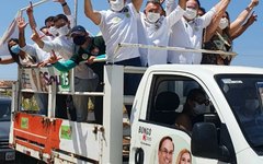 Caravana foi realizada pela coligação 'Para Arapiraca Voltar a Crescer', na manhã deste domingo (11)