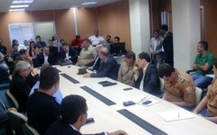 Secretário Alfredo Gaspar enfatizou importância do Conseg no acompanhamento das atividades da Secretaria de Segurança Pública.