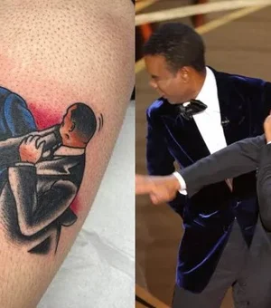 Tapa de Will Smith em Chris Rock no Oscar inspira tatuagens