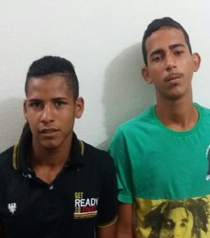 Polícia Civil prende jovens acusados de tráfico de drogas no interior do Estado