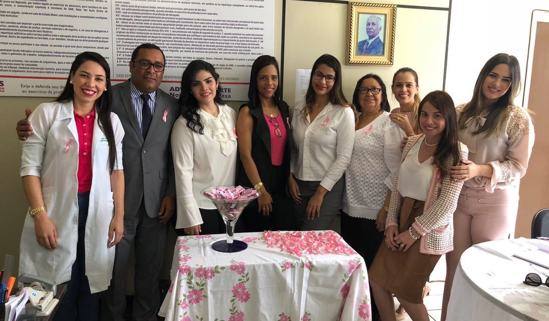 OAB Arapiraca promove ação em alusão ao Outubro Rosa