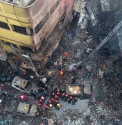 Incêndio em prédios mata dezenas na capital de Bangladesh