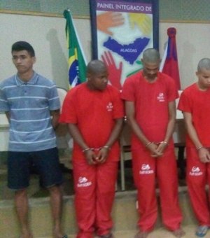 SSP apresenta sete envolvidos em crimes de homicídio na parte alta da capital