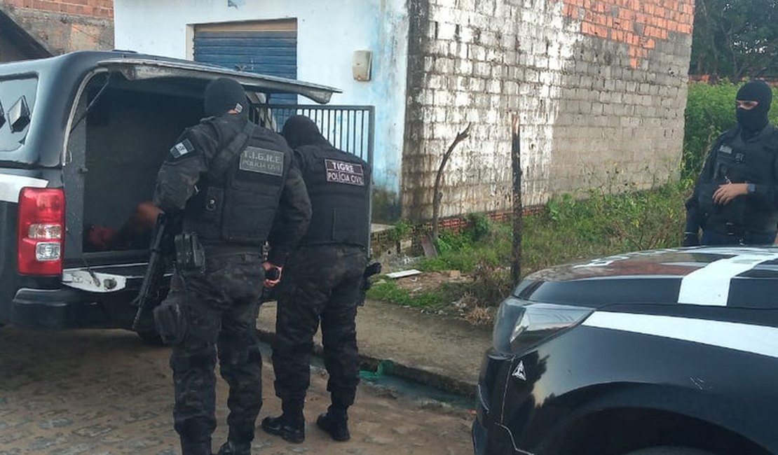 Operação da Polícia Civil prende acusados de homicídios em Maceió
