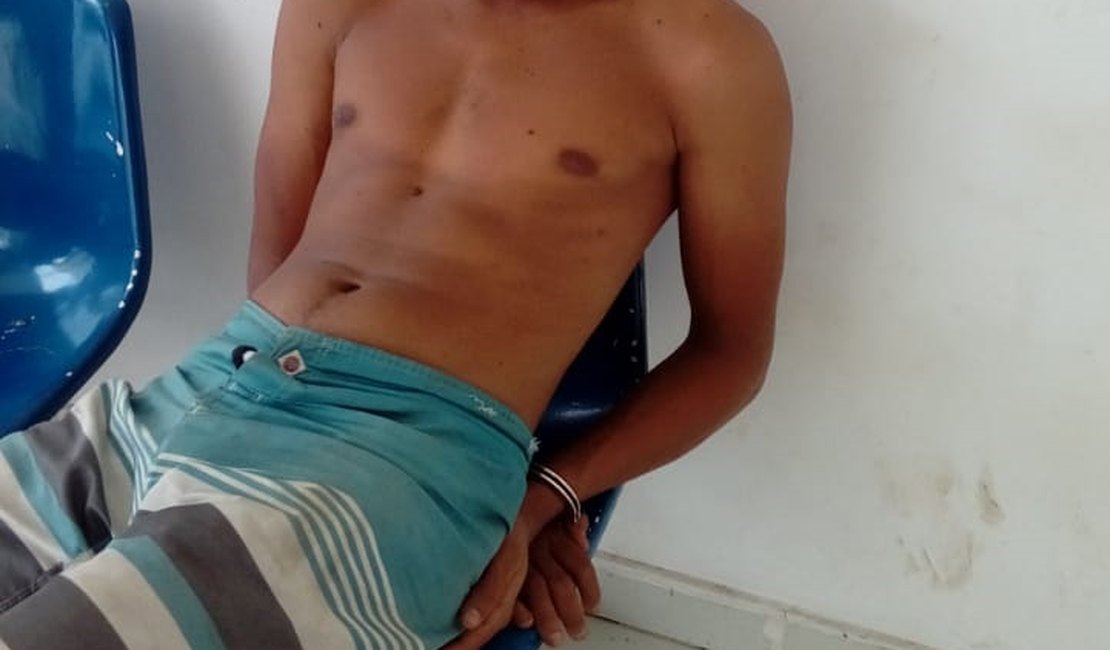Jovem é preso acusado de sequestrar idoso e roubar carro em Porto Calvo