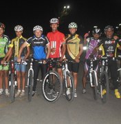 Ciclistas testam e aprovam circuito do Lago da Perucaba