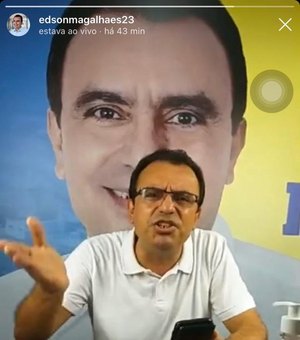 Comunicador é xingado em live de pré-candidato a prefeito de Santana do Ipanema 