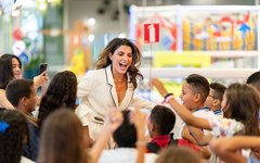 Crianças de escola municipal se divertiram com a primeira-dama de Maceió
