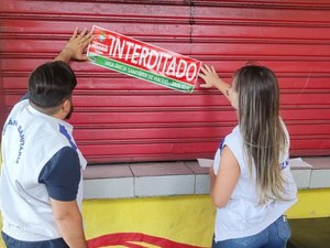 Vigilância Sanitária de Maceió interdita três lanchonetes no Feitosa
