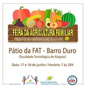 Cooperativas alagoanas realizam Feira da Agricultura Familiar em Maceió