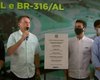Bolsonaro inaugura Complexo Viário em Maceió, conhecido como Viaduto da PRF