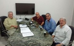 Reunião com o presidente do DER, em Maceío 