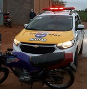 Homem é preso sem habilitação e com chassi de moto adulterado em Arapiraca
