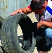 Ação contra Aedes aegypti vai coletar pneus em borracharias de Maceió