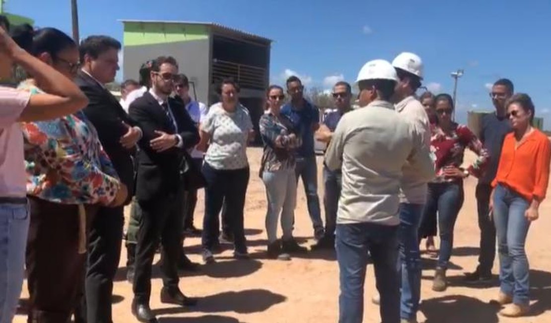 Central de Resíduos Sólidos é alvo de vistoria do MPE após denúncia da população