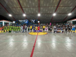 Secretaria de Esportes e Lazer de Porto Calvo dá início ao Campeonato Regional de Futsal
