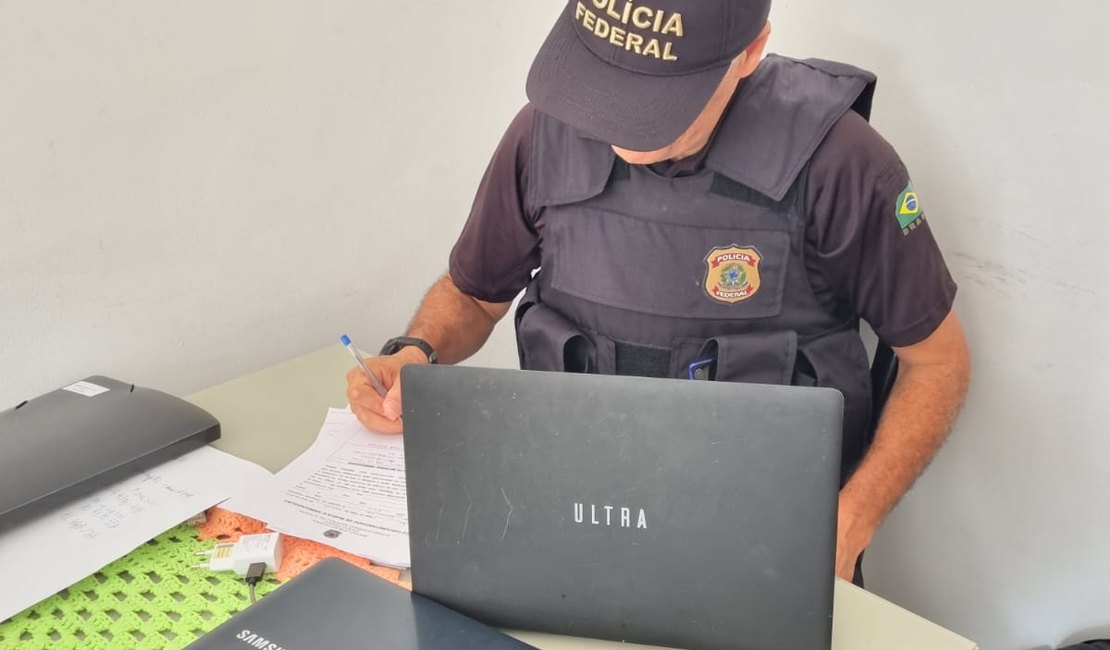 PF prende acusado de armazenar pornografia infantil em Maceió