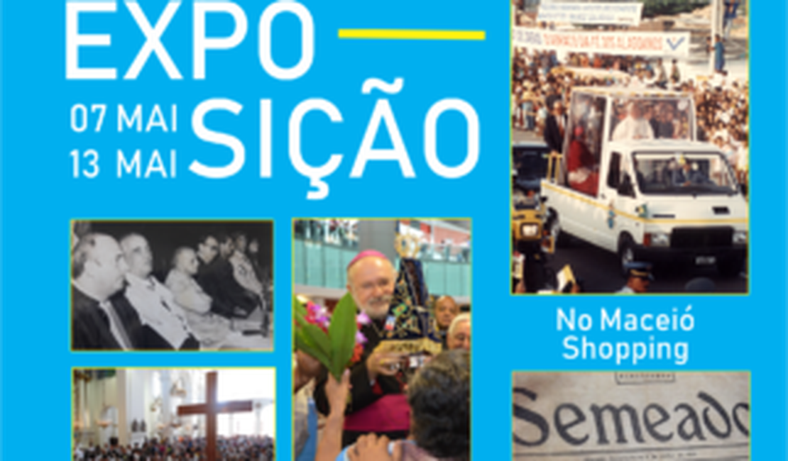 Maceió Shopping recebe exposição do Centenário da Arquidiocese de Maceió