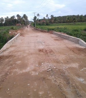 Prefeitura de Maragogi reconstrói e libera ponte da zona rural 