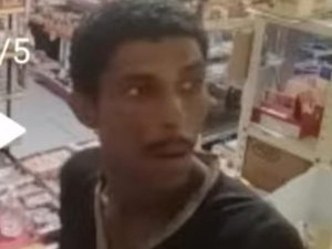 Câmeras de segurança flagram furto em mercadinho no Farol