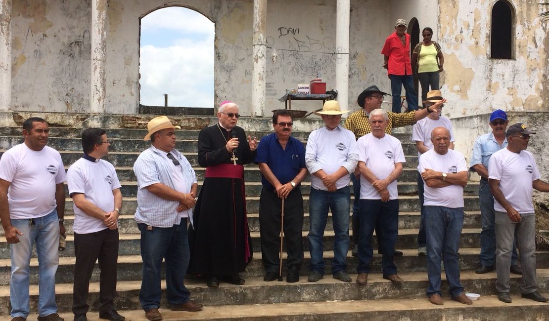 Diocese realiza leilão para obra de revitalização do Morro Santo da Massaranduba