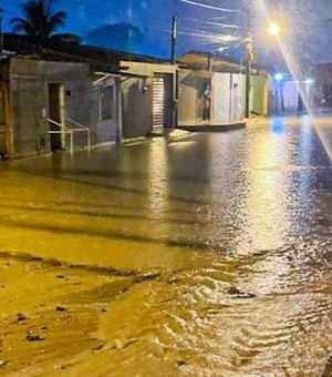 Em dois dias de chuvas intensas e acumulado de 125 mm, novembro é o mês que mais choveu em Arapiraca
