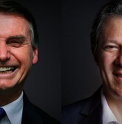 Datafolha e Ibope apontam Bolsonaro e Haddad no 2º turno