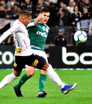 Em duelo equilibrado, Corinthians e Palmeiras empatam em Itaquera