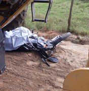 Servidora Municipal morre atropelada por motoniveladora, em Arapiraca