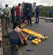 Criança de 9 anos atropelada por caminhão em Arapiraca, morre no HEA