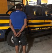 Foragido de São Paulo é preso pela PRF, em Ouro Branco