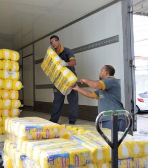 Sesau inicia distribuição de 5,1 milhões de fraldas para os municípios do interior