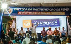 Moradores da Brasiliana agradecem ao prefeito Luciano pela pavimentação de 21 ruas no bairro