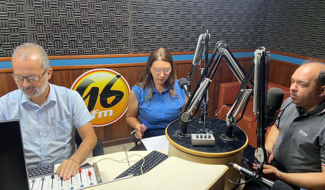 Candidata à vice-governadora, Jó Pereira, é entrevistada por Ângelo Farias na 96FM