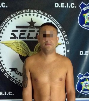 Deic prende homem procurado por assalto a veículo em Maceió