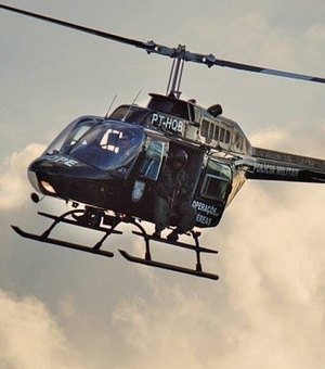 Segurança Pública nega queda de helicóptero do Grupamento Aéreo