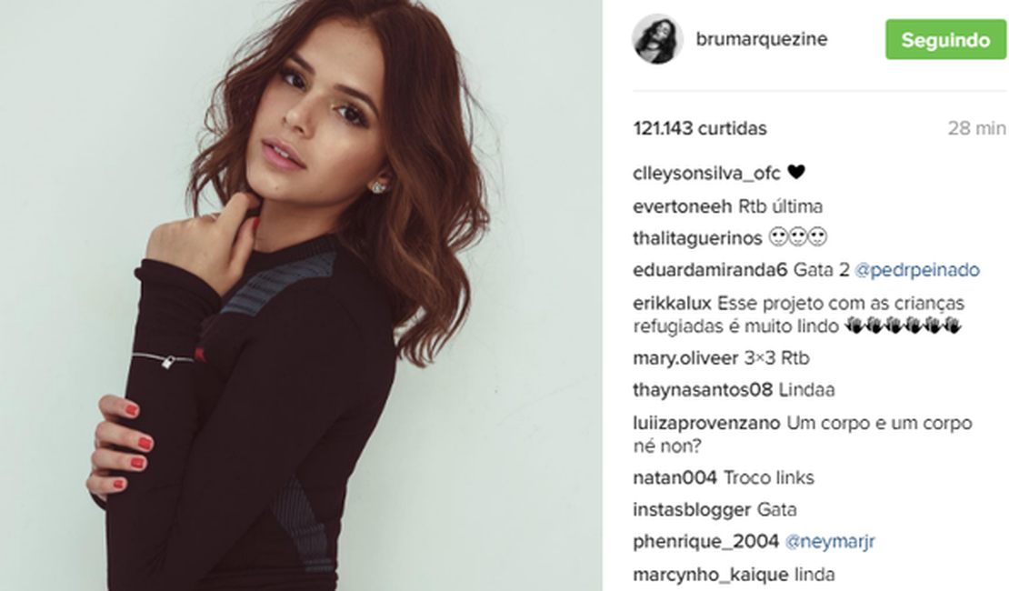 Comentário de Neymar sobre Bruna Marquezine 'quebra internet'