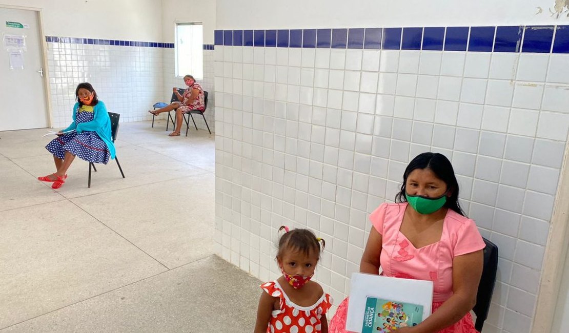 Prefeitura realiza mutirão de atendimento em saúde com indígenas venezuelanos