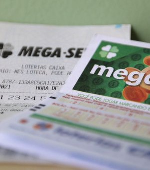 Mega-Sena de hoje deve pagar prêmio de R$ 48 milhões