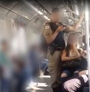 Corregedoria da PM apura suposto caso de assédio de policial no metrô de BH