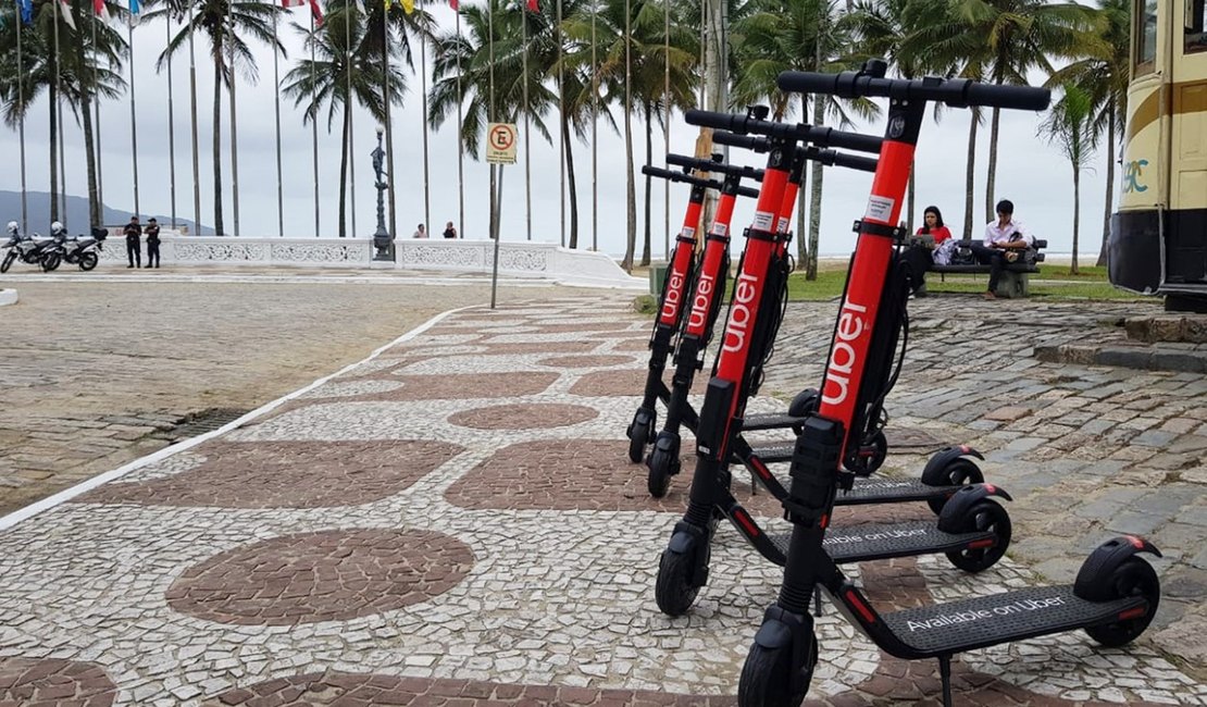 Uber começa a oferecer patinetes elétricos no Brasil