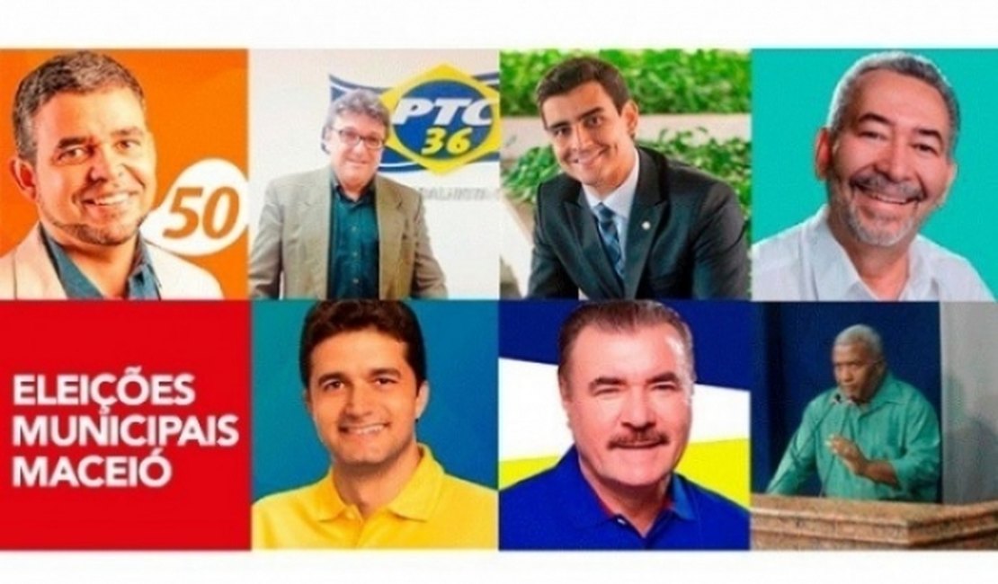 Confira a agenda dos candidatos à Prefeitura de Maceió desta terça-feira