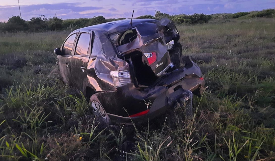 Motorista morre após sobrar em curva no município de Marechal Deodoro