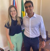 Deputada Cibele Moura se reúne com prefeito eleito JHC e diz que, passada a eleição, “o trabalho por Maceió começou”