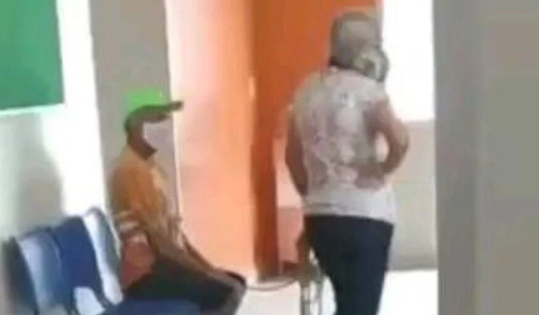 Mulher leva marido antivacina amarrado para se vacinar em Rio Largo