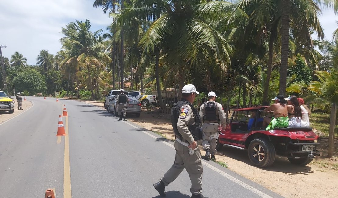 BPRv realiza operações na rodovia AL-101 Norte