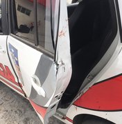 PM tem dedo esmagado por micro-ônibus em Marechal Deodoro
