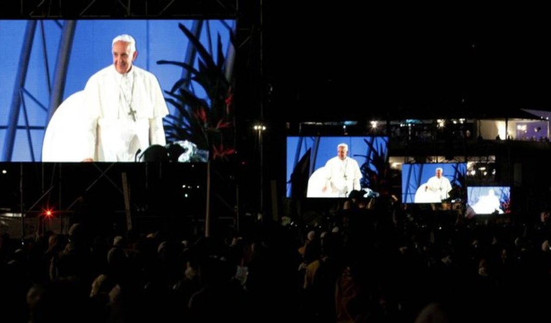 Rio é a capital da Igreja, diz o Papa na Festa da Acolhida