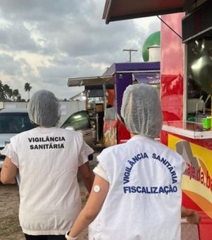 Vigilância Sanitária realiza fiscalização nos festivais Massayó e Maceió Fest