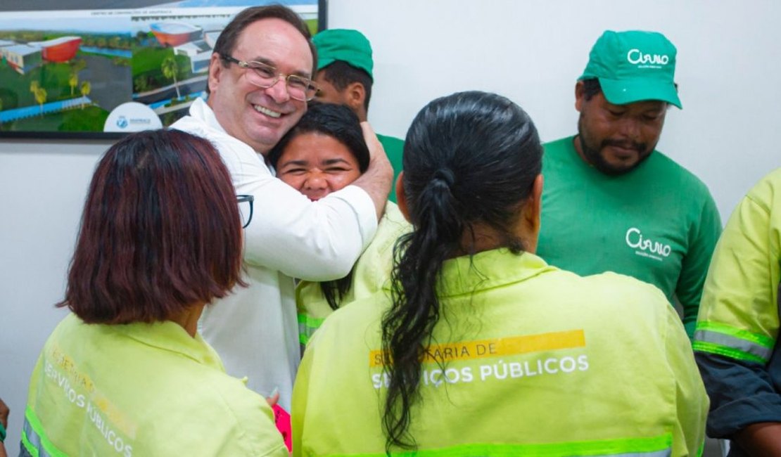 Trabalhadores da limpeza urbana terão ponto facultativo em Arapiraca no Dia do Gari